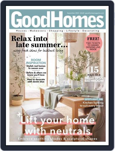 Good Homes September 1st, 2022 Digital Back Issue Cover