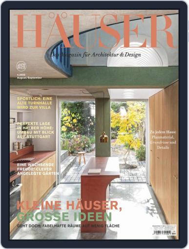 Häuser August 1st, 2022 Digital Back Issue Cover