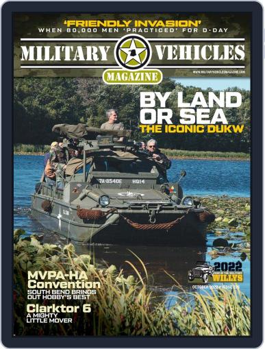 Military Vehicles September 1st, 2022 Digital Back Issue Cover