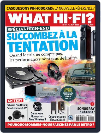 What Hifi France August 1st, 2022 Digital Back Issue Cover