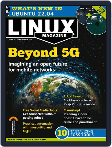 Linux September 1st, 2022 Digital Back Issue Cover