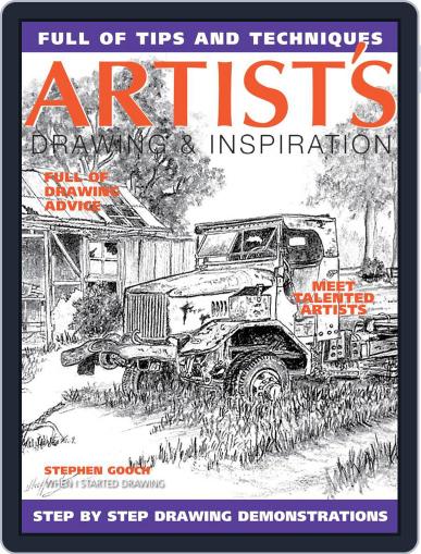 Artists Drawing and Inspiration August 1st, 2022 Digital Back Issue Cover