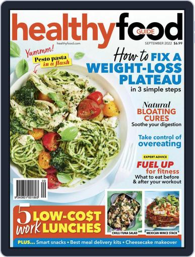 Healthy Food Guide September 1st, 2022 Digital Back Issue Cover