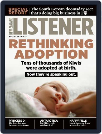 New Zealand Listener August 13th, 2022 Digital Back Issue Cover