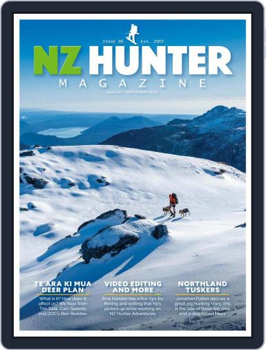 NZ Hunter August 1st, 2022 Digital Back Issue Cover