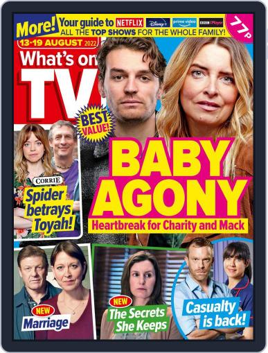 What's on TV August 13th, 2022 Digital Back Issue Cover