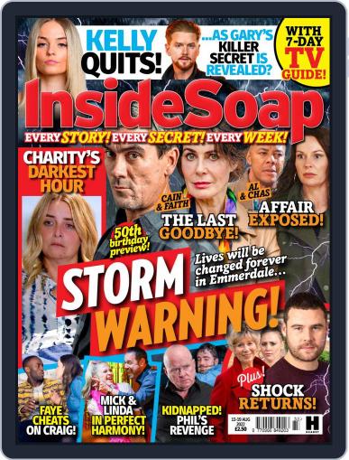 Inside Soap UK August 13th, 2022 Digital Back Issue Cover