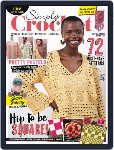 Simply Crochet August 1st, 2022 Digital Back Issue Cover