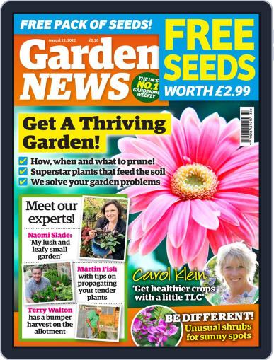 Garden News August 13th, 2022 Digital Back Issue Cover