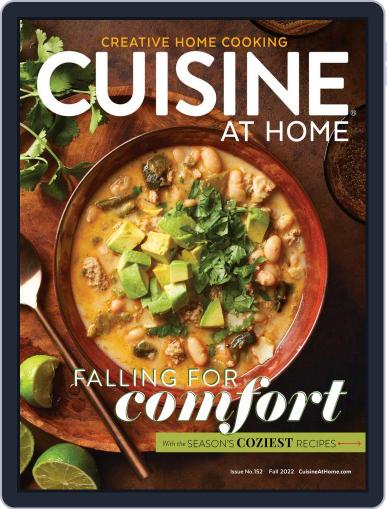 Cuisine at home August 1st, 2022 Digital Back Issue Cover
