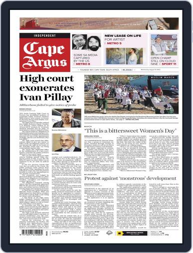 Cape Argus August 10th, 2022 Digital Back Issue Cover
