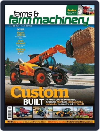 Farms and Farm Machinery July 29th, 2022 Digital Back Issue Cover