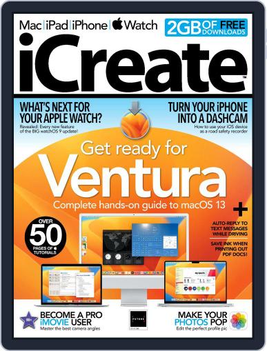 iCreate August 11th, 2022 Digital Back Issue Cover