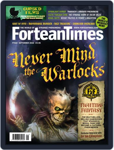 Fortean Times September 1st, 2022 Digital Back Issue Cover