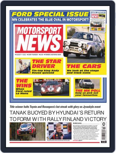 Motorsport News August 11th, 2022 Digital Back Issue Cover