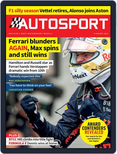 Autosport August 4th, 2022 Digital Back Issue Cover