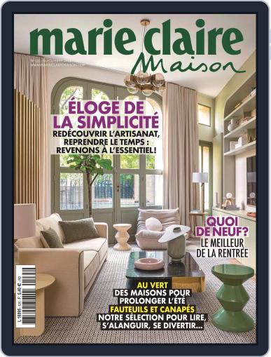 Marie Claire Maison September 1st, 2022 Digital Back Issue Cover