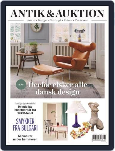 Antik & Auktion Denmark August 1st, 2022 Digital Back Issue Cover