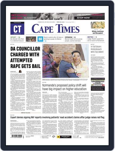 Cape Times August 11th, 2022 Digital Back Issue Cover