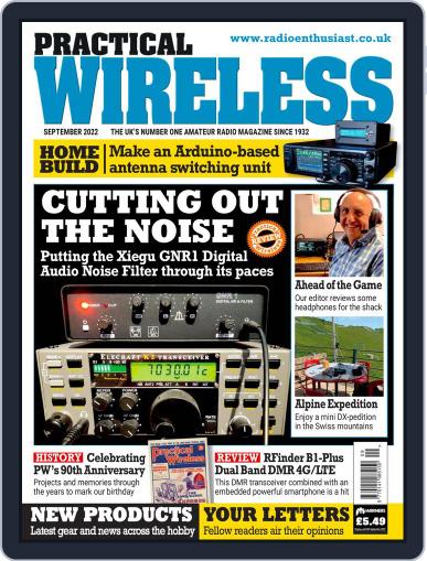 Practical Wireless September 1st, 2022 Digital Back Issue Cover
