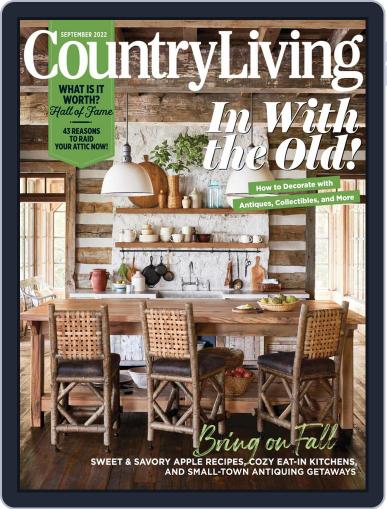 Country Living September 1st, 2022 Digital Back Issue Cover