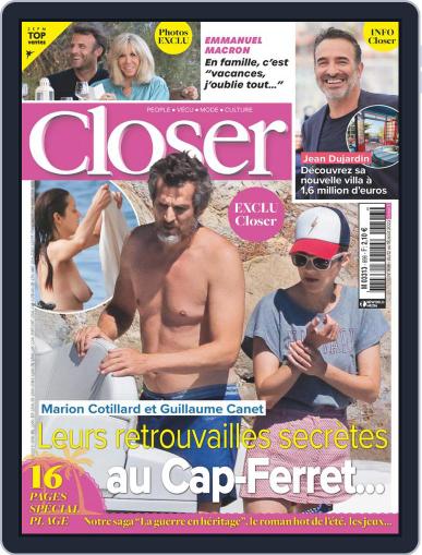 Closer France August 12th, 2022 Digital Back Issue Cover
