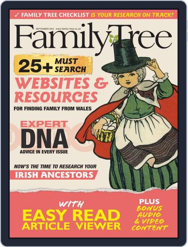 Family Tree UK August 12th, 2022 Digital Back Issue Cover