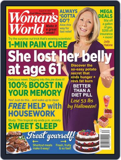 Woman's World August 22nd, 2022 Digital Back Issue Cover