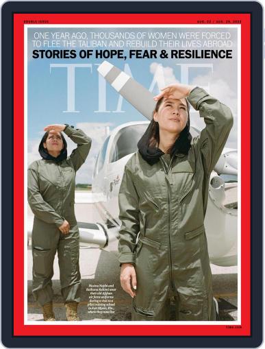 Time Magazine International Edition August 22nd, 2022 Digital Back Issue Cover