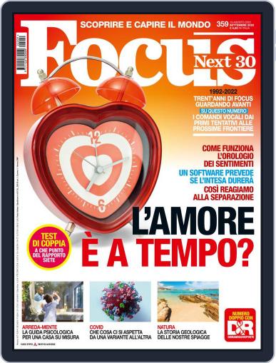 Focus Italia September 1st, 2022 Digital Back Issue Cover