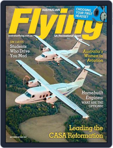 Australian Flying September 1st, 2022 Digital Back Issue Cover