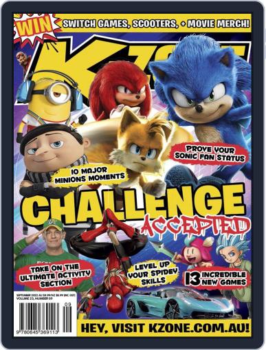K-Zone September 1st, 2022 Digital Back Issue Cover