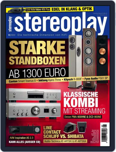 stereoplay August 11th, 2022 Digital Back Issue Cover