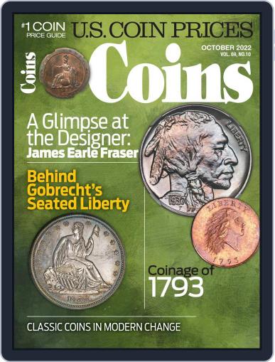 Coins October 1st, 2022 Digital Back Issue Cover