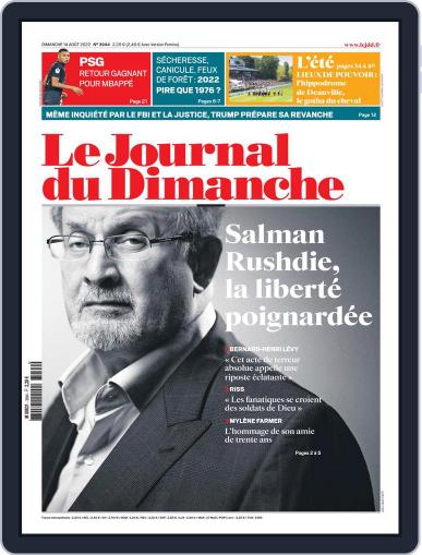 Le Journal du dimanche August 14th, 2022 Digital Back Issue Cover