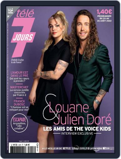 Télé 7 Jours August 20th, 2022 Digital Back Issue Cover