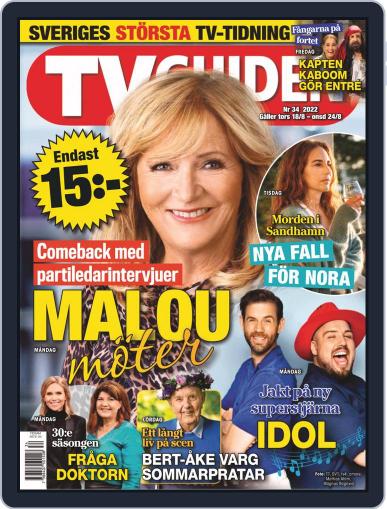 TV-guiden August 18th, 2022 Digital Back Issue Cover