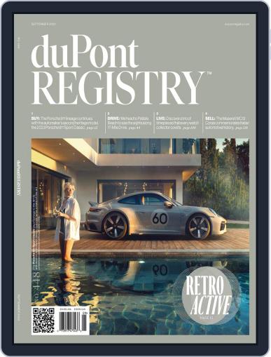 duPont REGISTRY September 1st, 2022 Digital Back Issue Cover