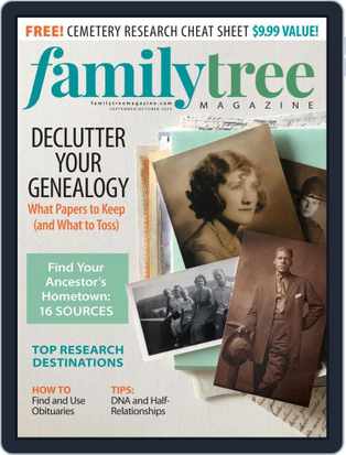 Organizing Your Genealogy Cheat Sheet - Family Tree Magazine