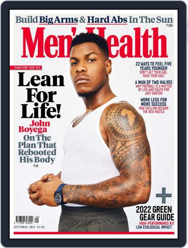 Men's Health UK September 1st, 2022 Digital Back Issue Cover