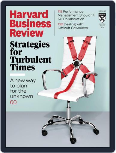 Harvard Business Review September 1st, 2022 Digital Back Issue Cover