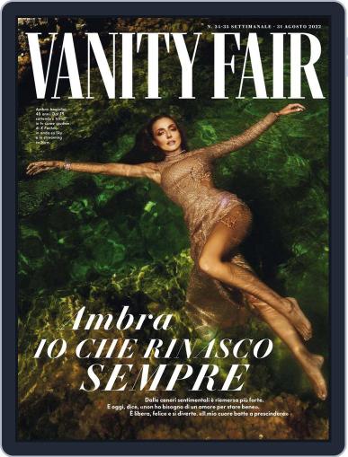 Vanity Fair Italia August 31st, 2022 Digital Back Issue Cover