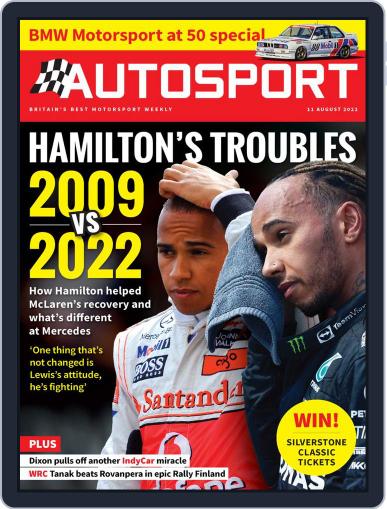 Autosport August 11th, 2022 Digital Back Issue Cover