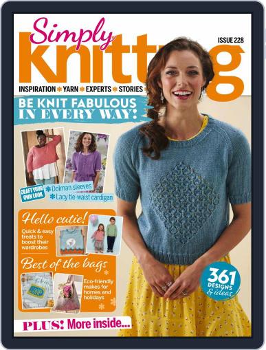 Simply Knitting October 1st, 2022 Digital Back Issue Cover