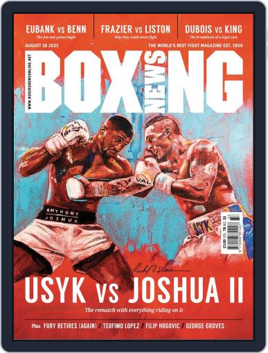Boxing News August 18th, 2022 Digital Back Issue Cover