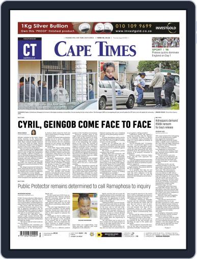 Cape Times August 18th, 2022 Digital Back Issue Cover