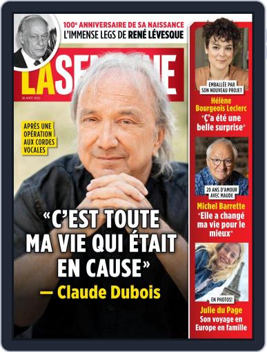 La Semaine August 26th, 2022 Digital Back Issue Cover