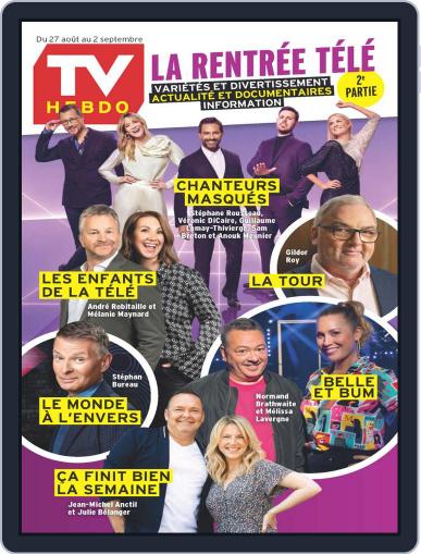 Tv Hebdo August 27th, 2022 Digital Back Issue Cover