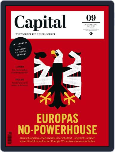 Capital Germany September 1st, 2022 Digital Back Issue Cover