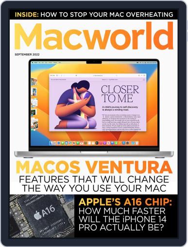 Macworld UK September 1st, 2022 Digital Back Issue Cover